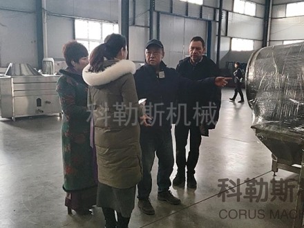 匈牙利客戶來(lái)考察